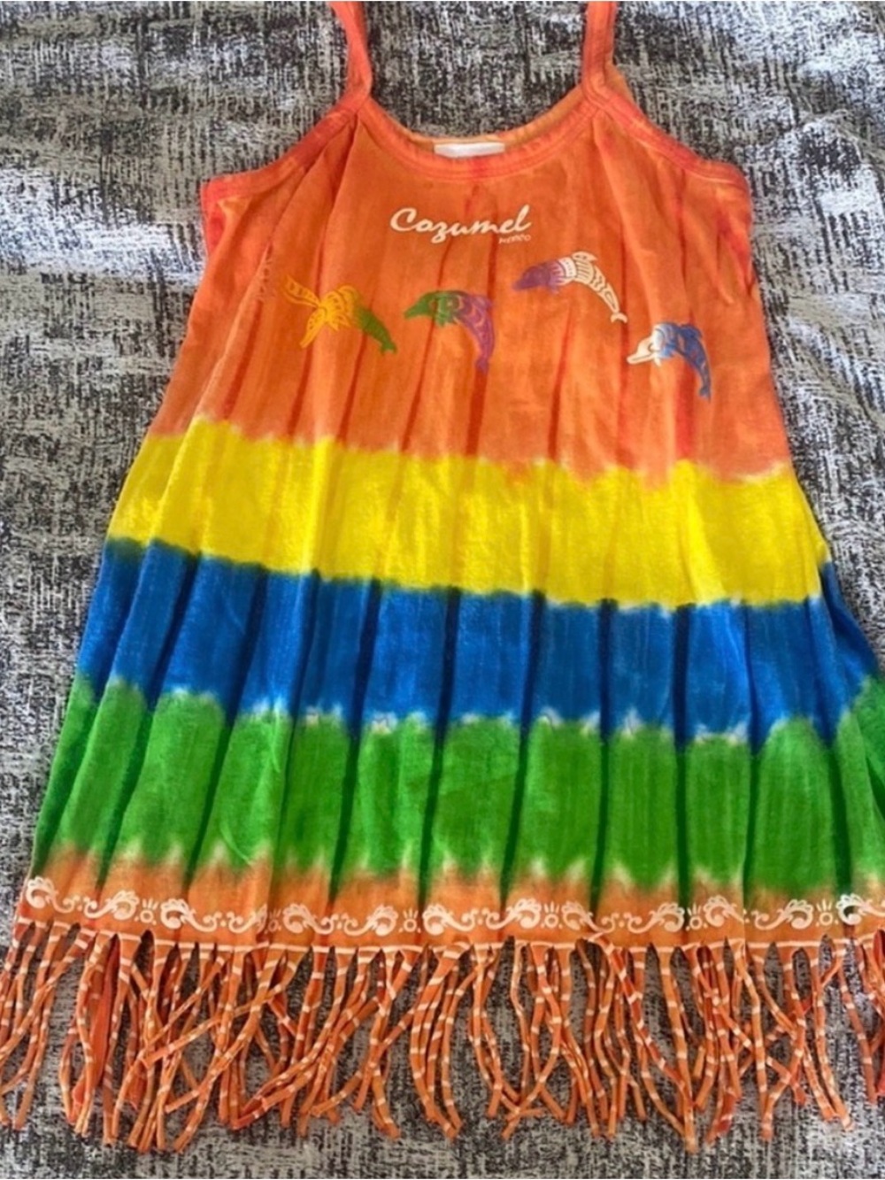 Pez Globo Cozumel Girls Dress Size Small
